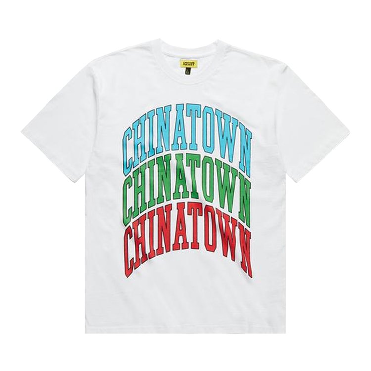 Chinatown Market Triple Arc T-Shirt 'White'