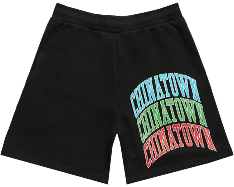 Chinatown Market Triple Arc Sweatshorts Black