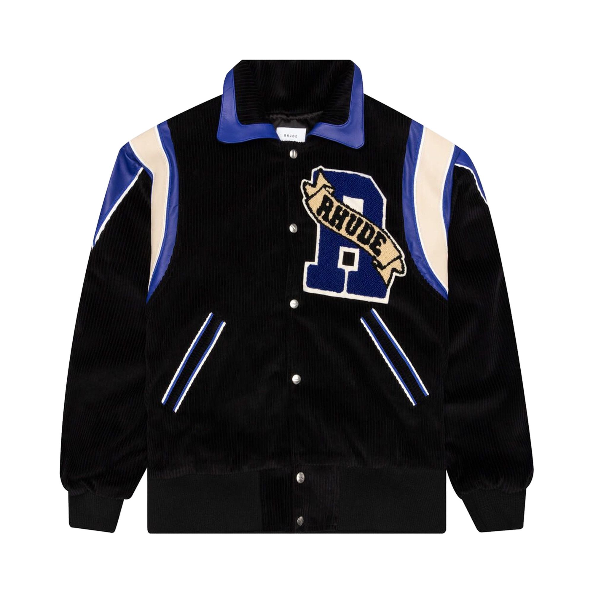 Royal blue clearance and black jacket