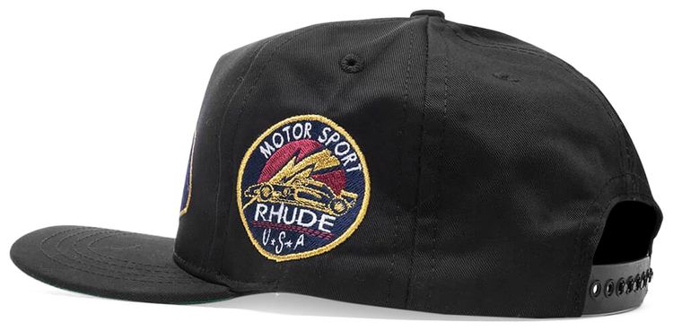 Rhude Racing Crest Hat Black