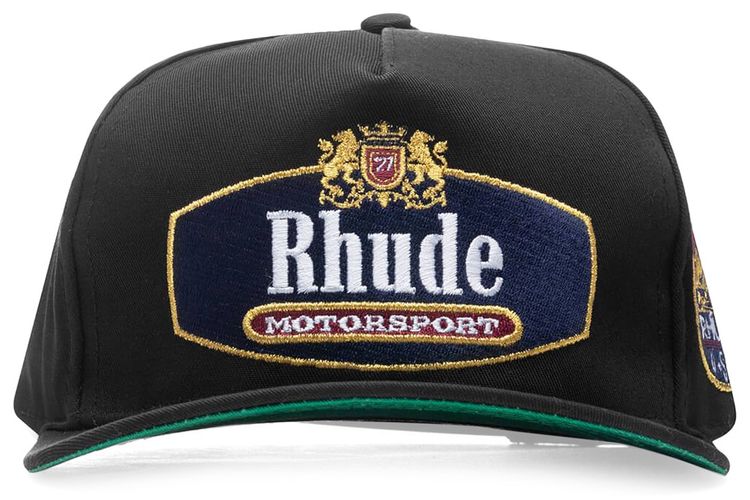 Rhude Racing Crest Hat Black