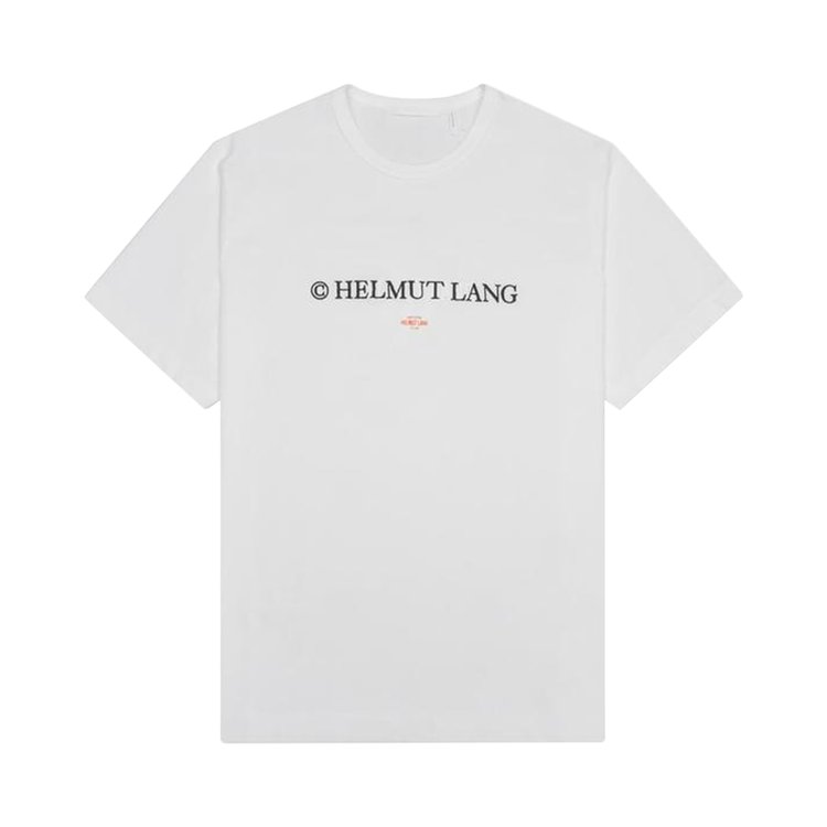 Helmut Lang Layer Logo Tee 'White'
