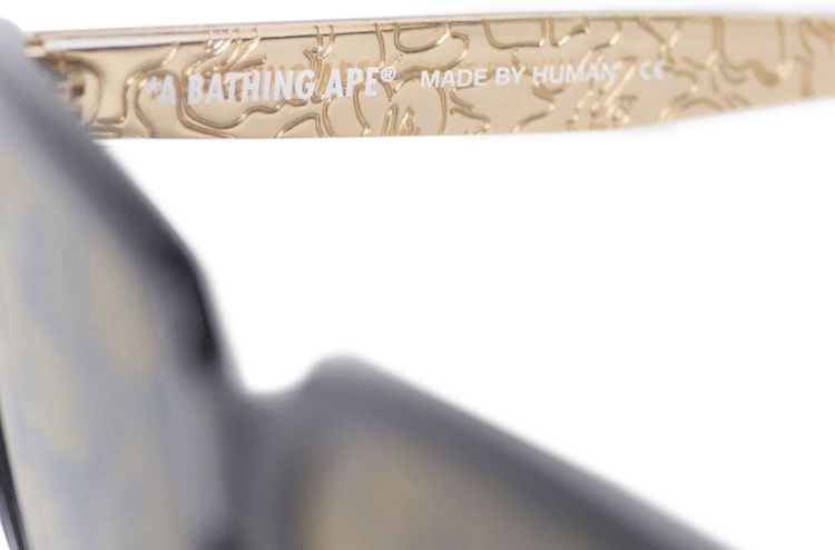 BAPE 2017 New Year Edition Sunglasses BlackGold