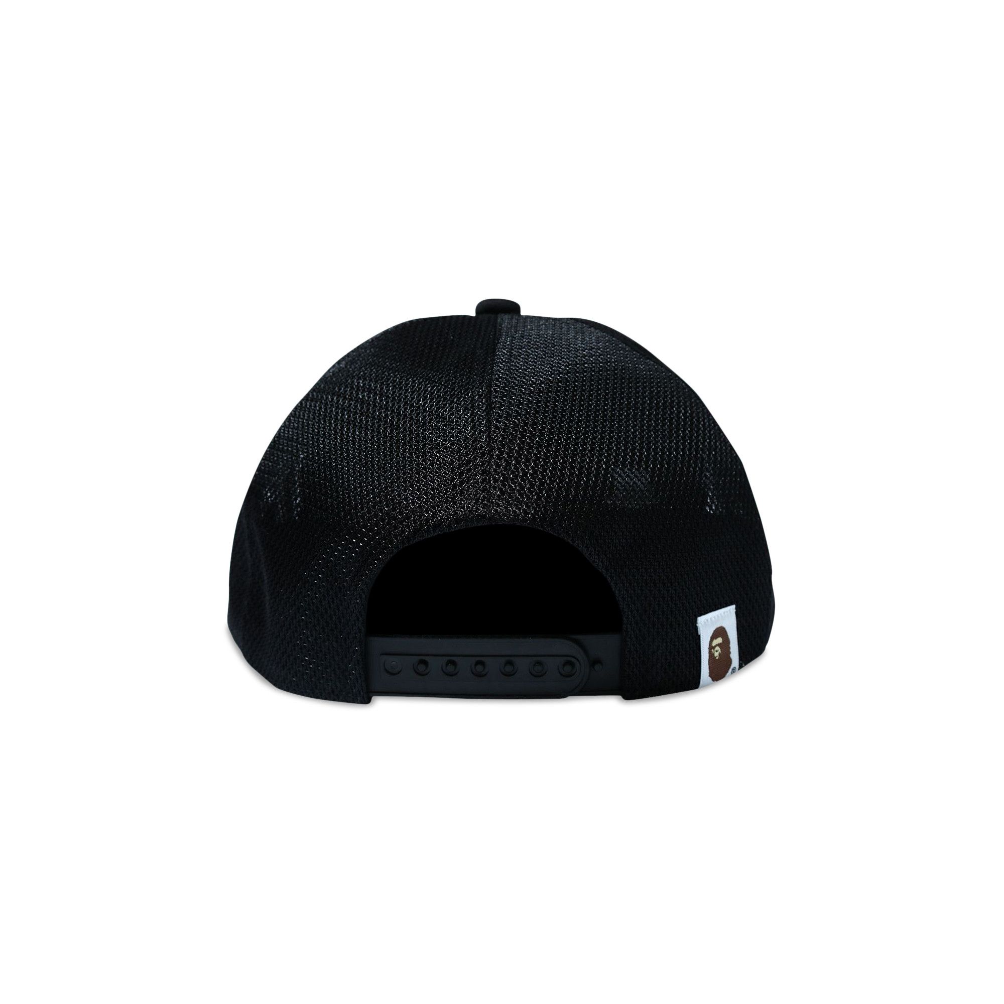 Buy BAPE Sta Mesh Cap 'Black' - 1H30 180 002 BLACK | GOAT
