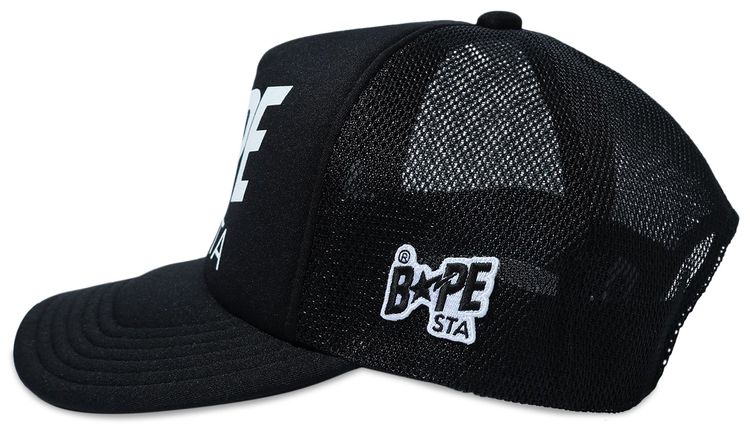 BAPE Sta Mesh Cap Black