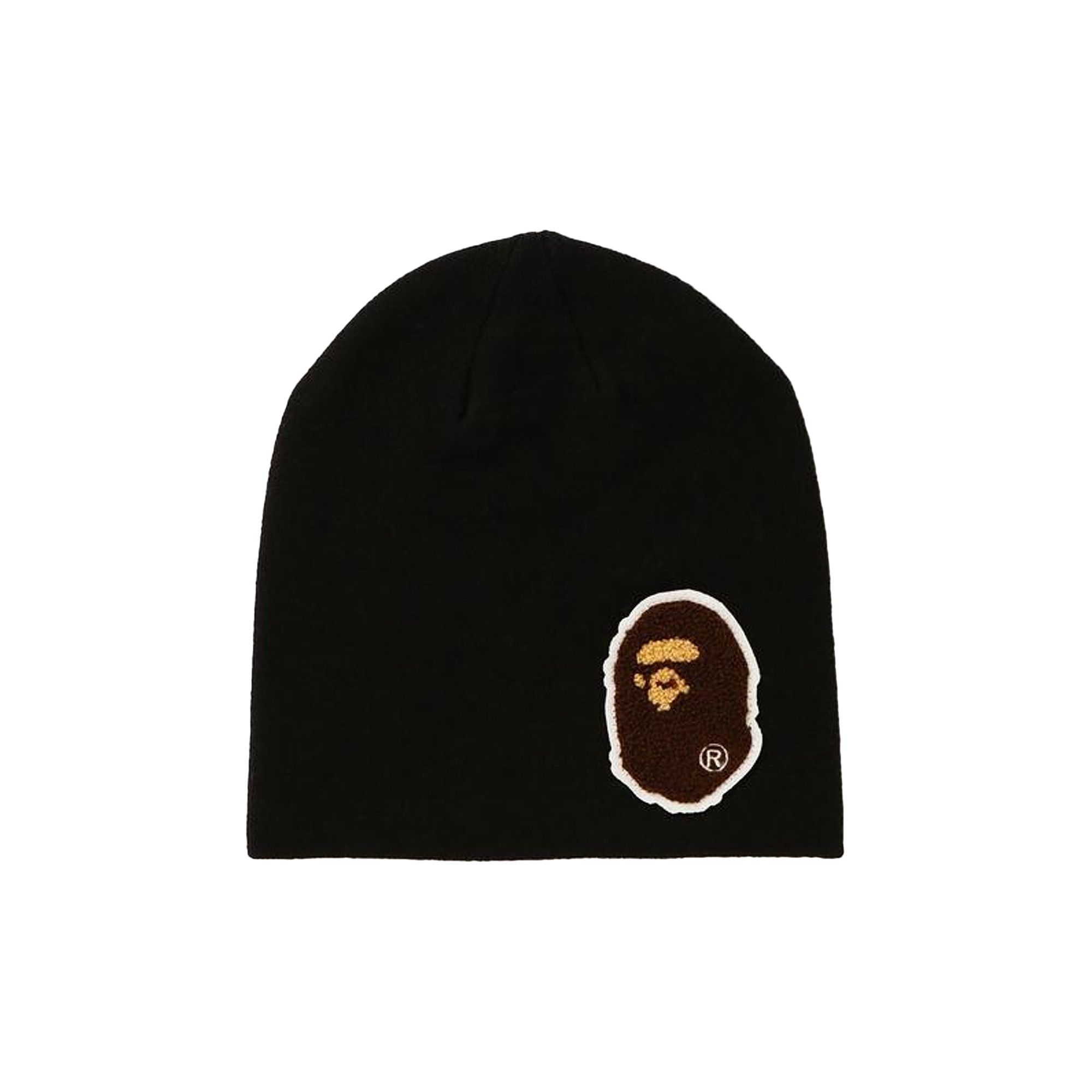 BAPE Big Ape Head Knit Cap 'Black' | GOAT