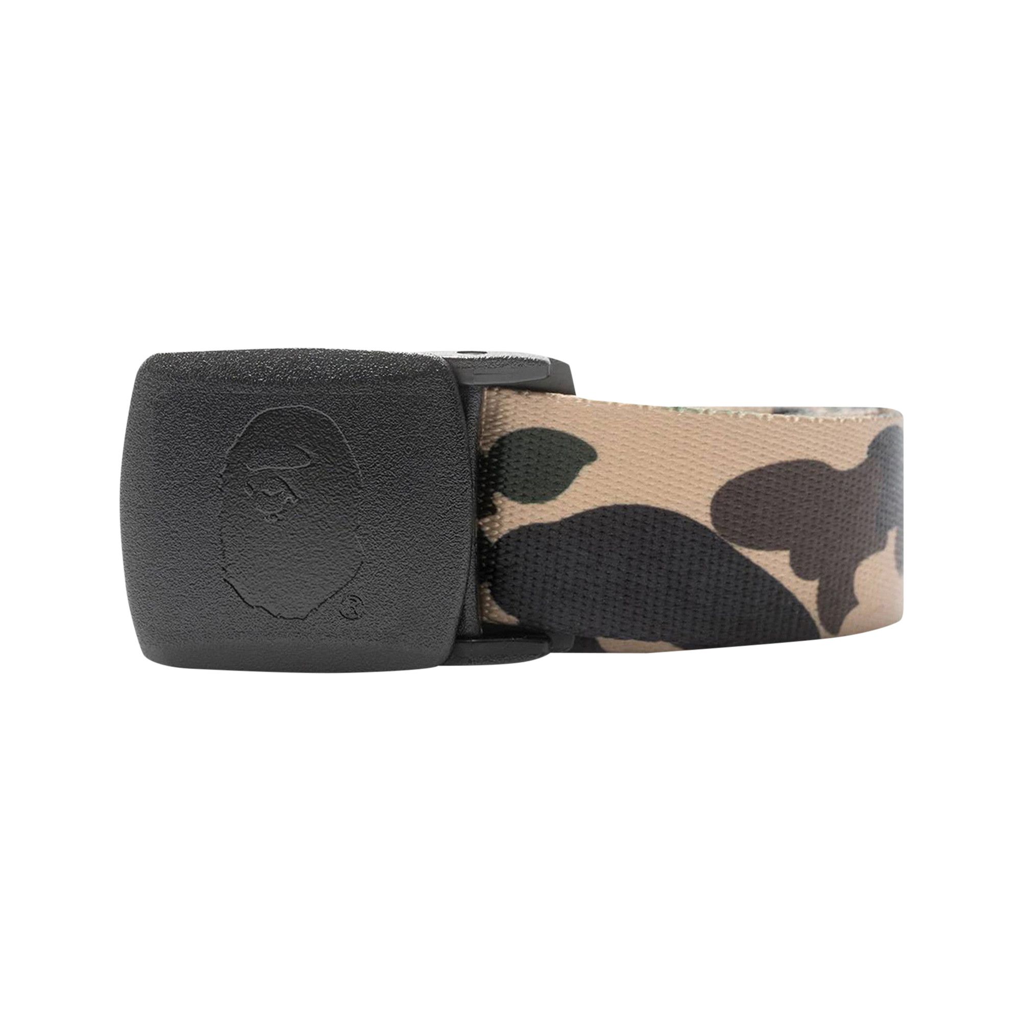 Buy BAPE 1st Camo GI Belt 'Yellow' - 1G80 182 024 YELLOW | GOAT