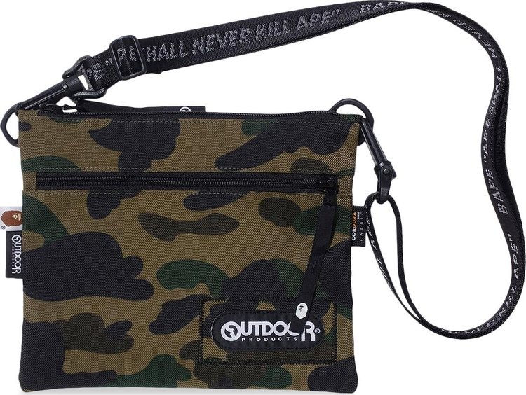 BAPE x Outdoor Products 1st Camo Mini Shoulder Bag 'Green'