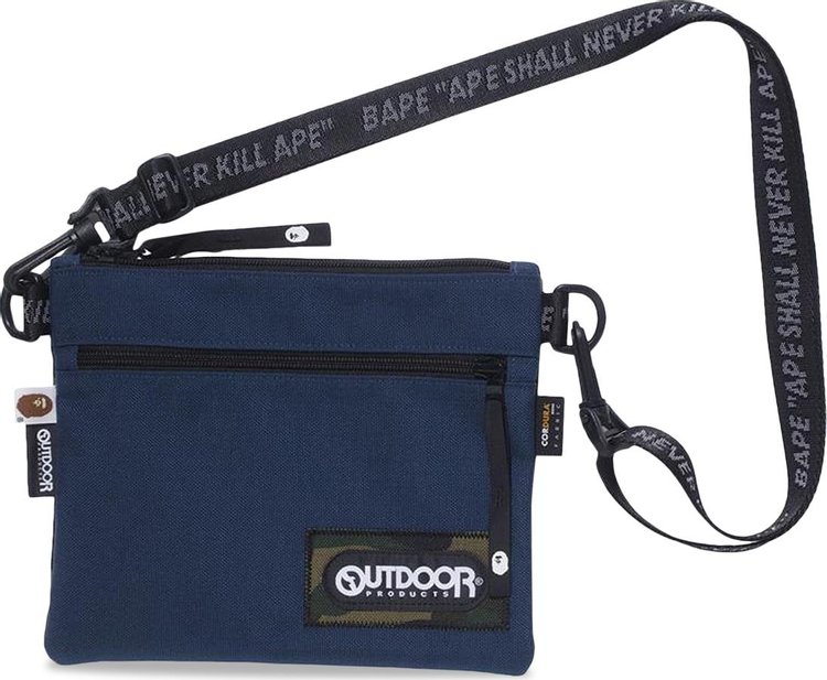 BAPE x Outdoor Products Mini Shoulder Bag 'Navy'