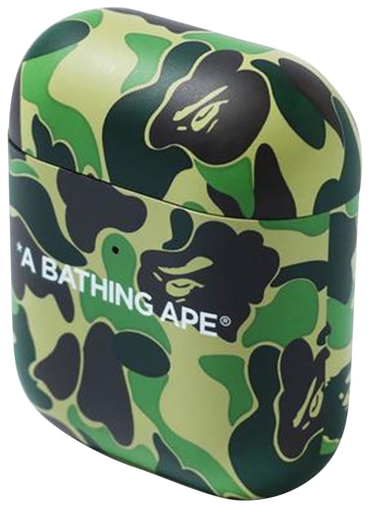 BAPE ABC Camo Airpods Case Green