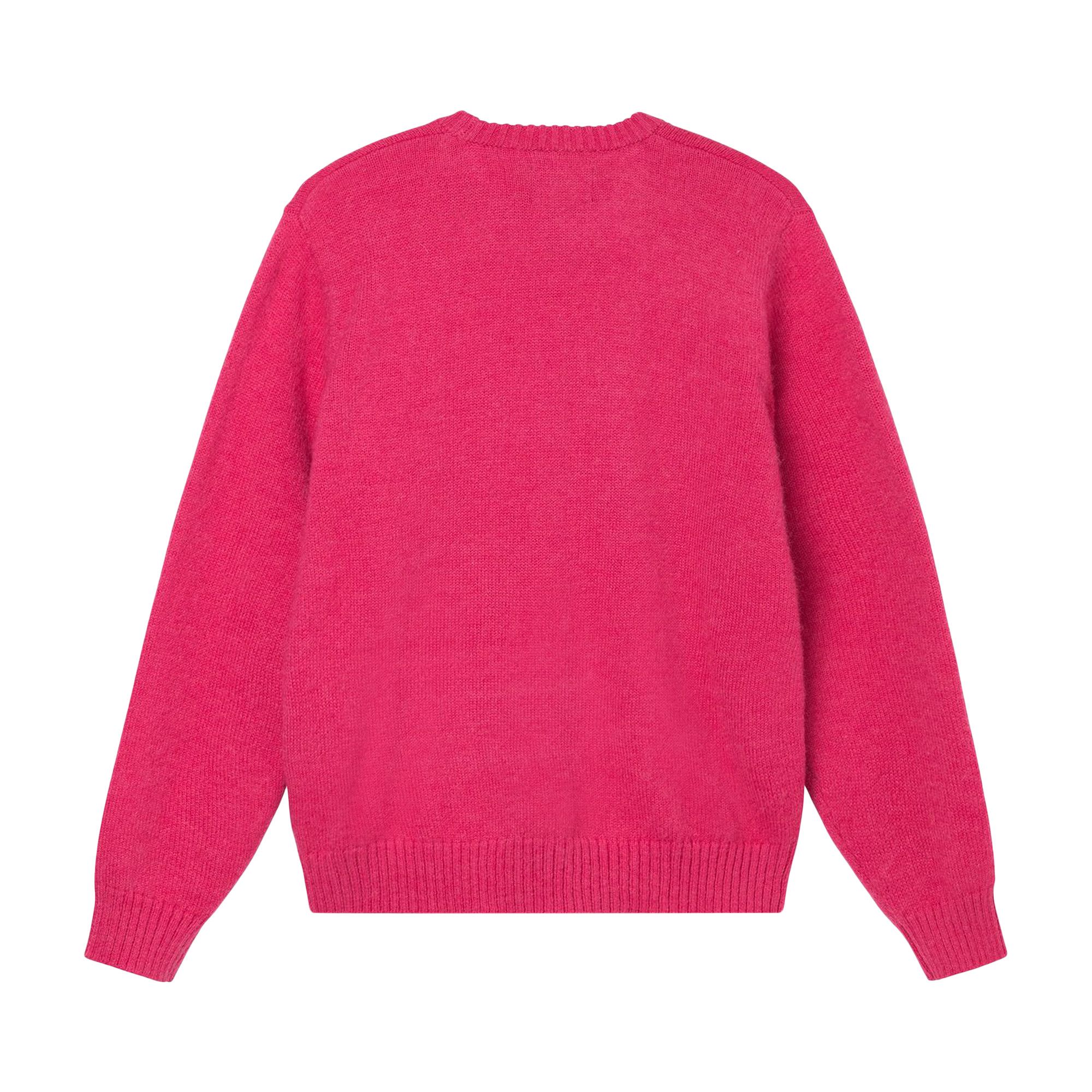 トップス Stussy Double Cable Sweater Pink Double-Cable-Sweater--Pink--