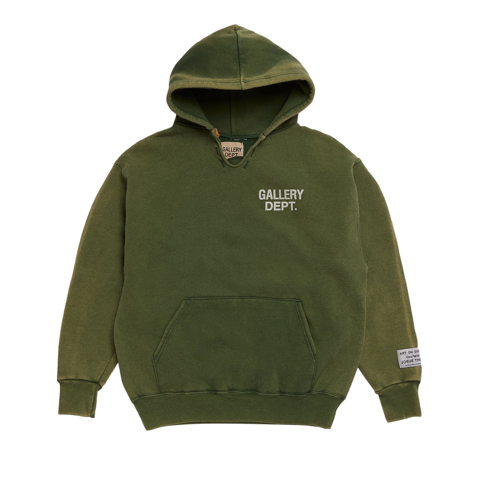 Buy Gallery Dept. Vintage Pullover Hoodie 'Green' - VPU
