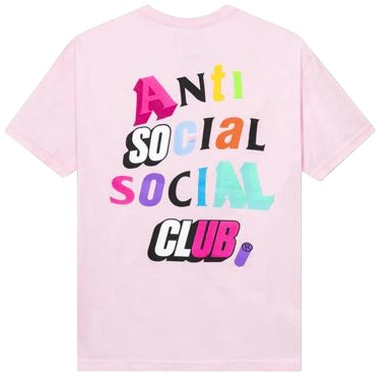 Anti Social Social Club The Real Me Tee Pink