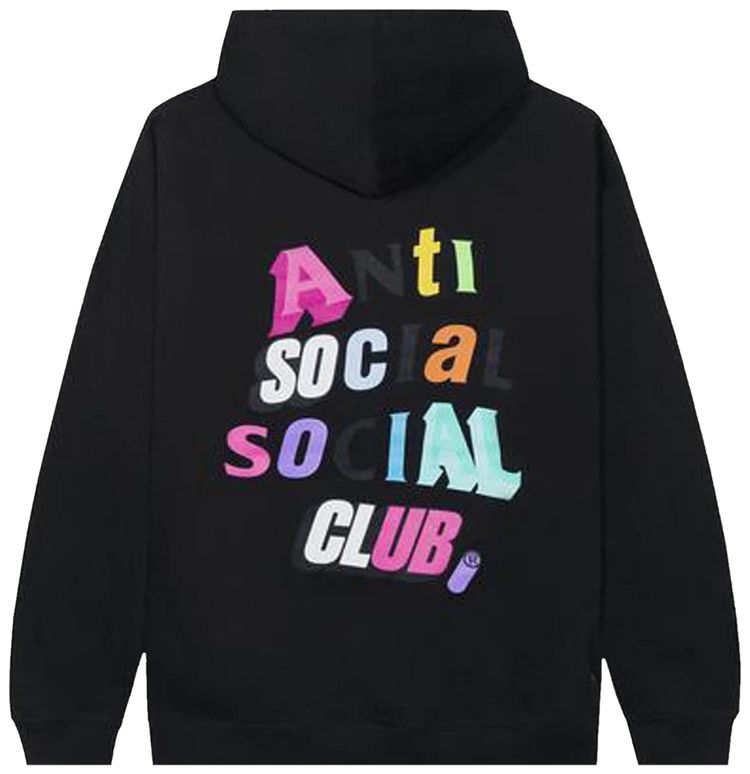 Anti Social Social Club The Real Me Hoodie Black