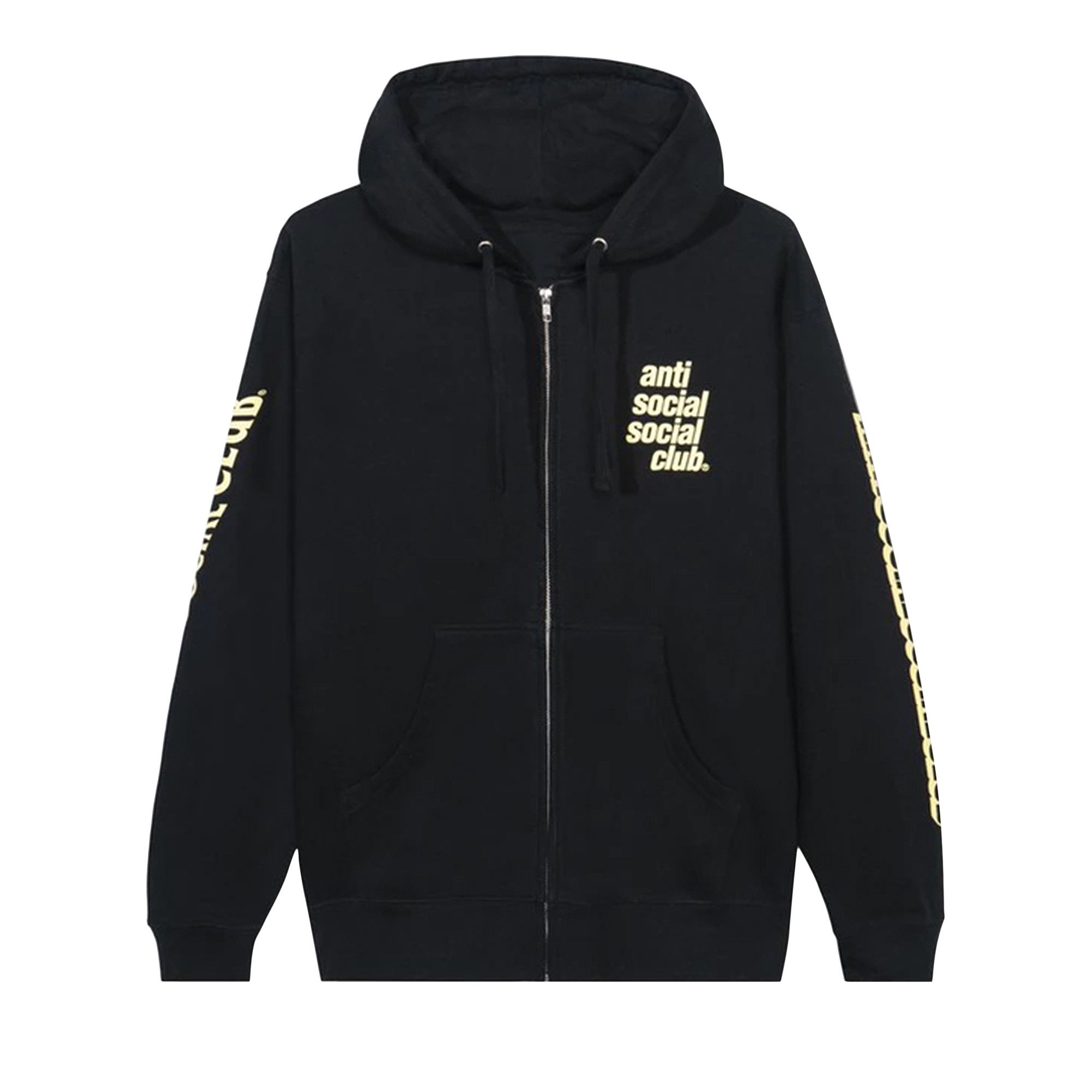 Anti social social club zip hotsell hoodie