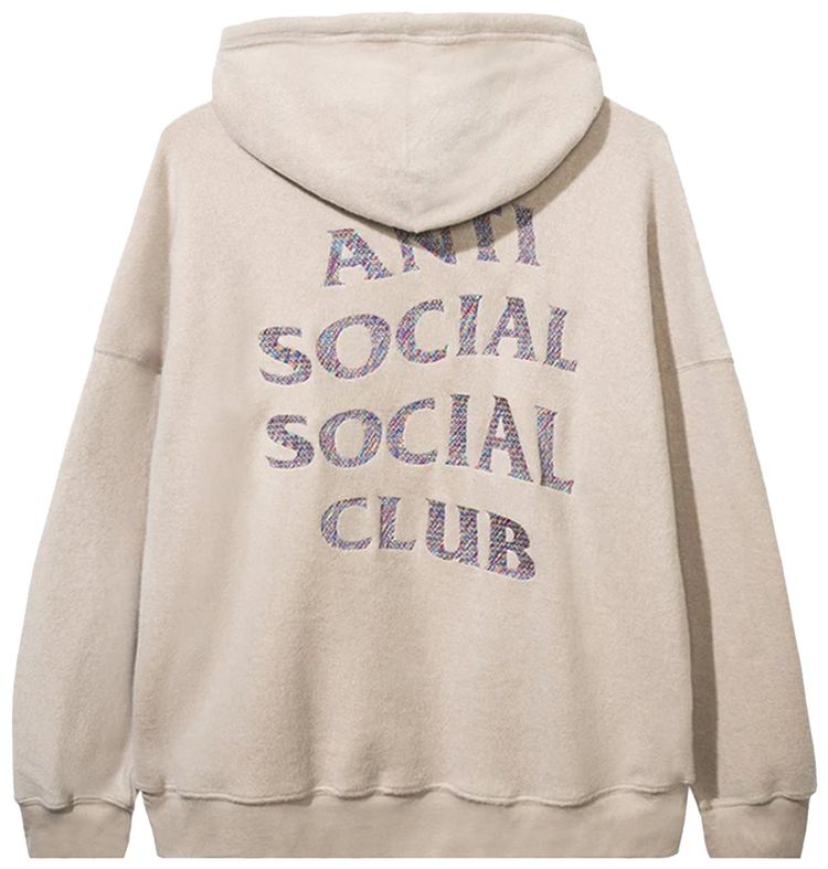 Anti Social Social Club Out Of Touch Hoodie Oatmeal