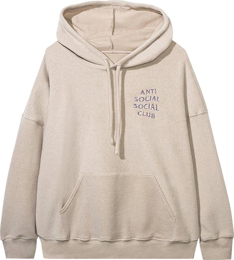 Anti Social Social Club Out Of Touch Hoodie 'Oatmeal'