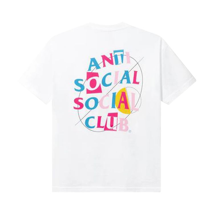 Anti Social Social Club Mood Bored Tee White