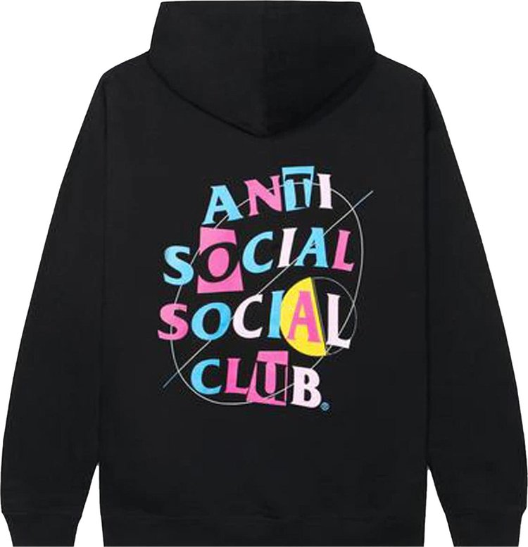 Anti Social Social Club Mood Bored Hoodie Black