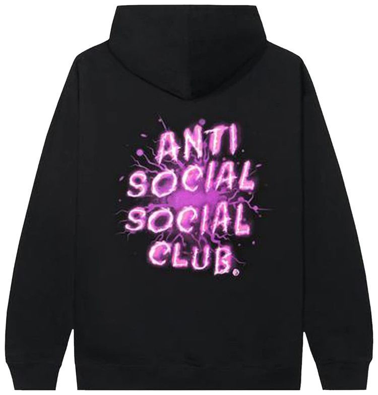 Anti Social Social Club I See Splash Hoodie BlackPink