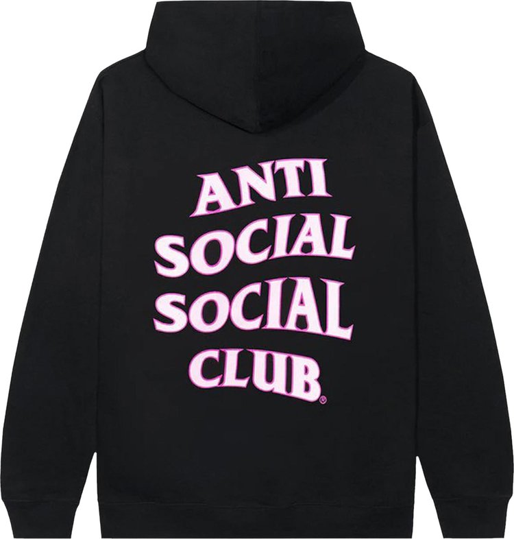 Anti Social Social Club Crush Hoodie Black