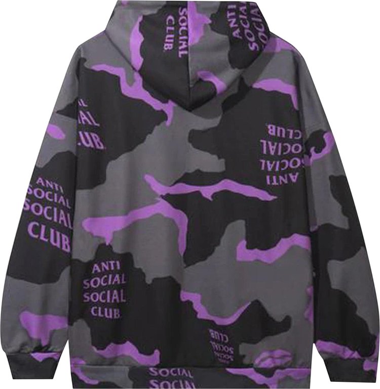 Anti Social Social Club Cotton Candy Hoodie Black Camo