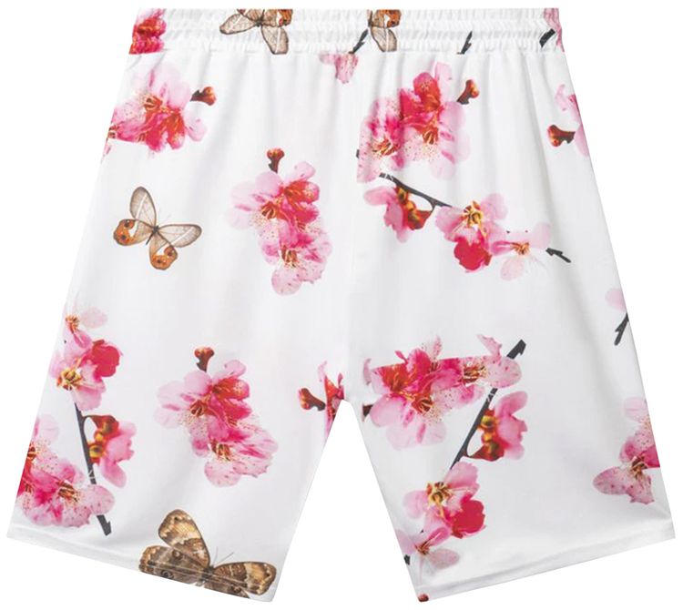 Anti Social Social Club Be My Butterfly Mesh Shorts White