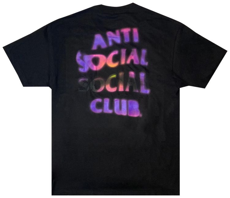 Anti Social Social Club Lava Tee Black