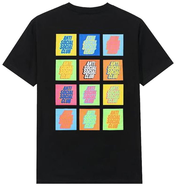 Anti Social Social Club Art Girl Tee Black