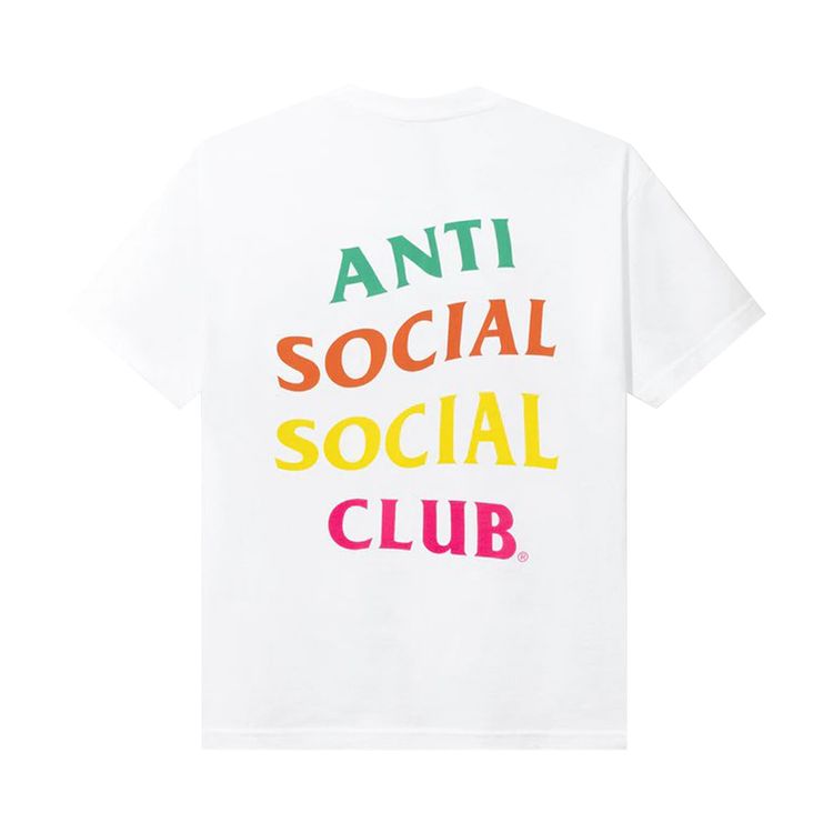 Anti Social Social Club All Talk Tee White