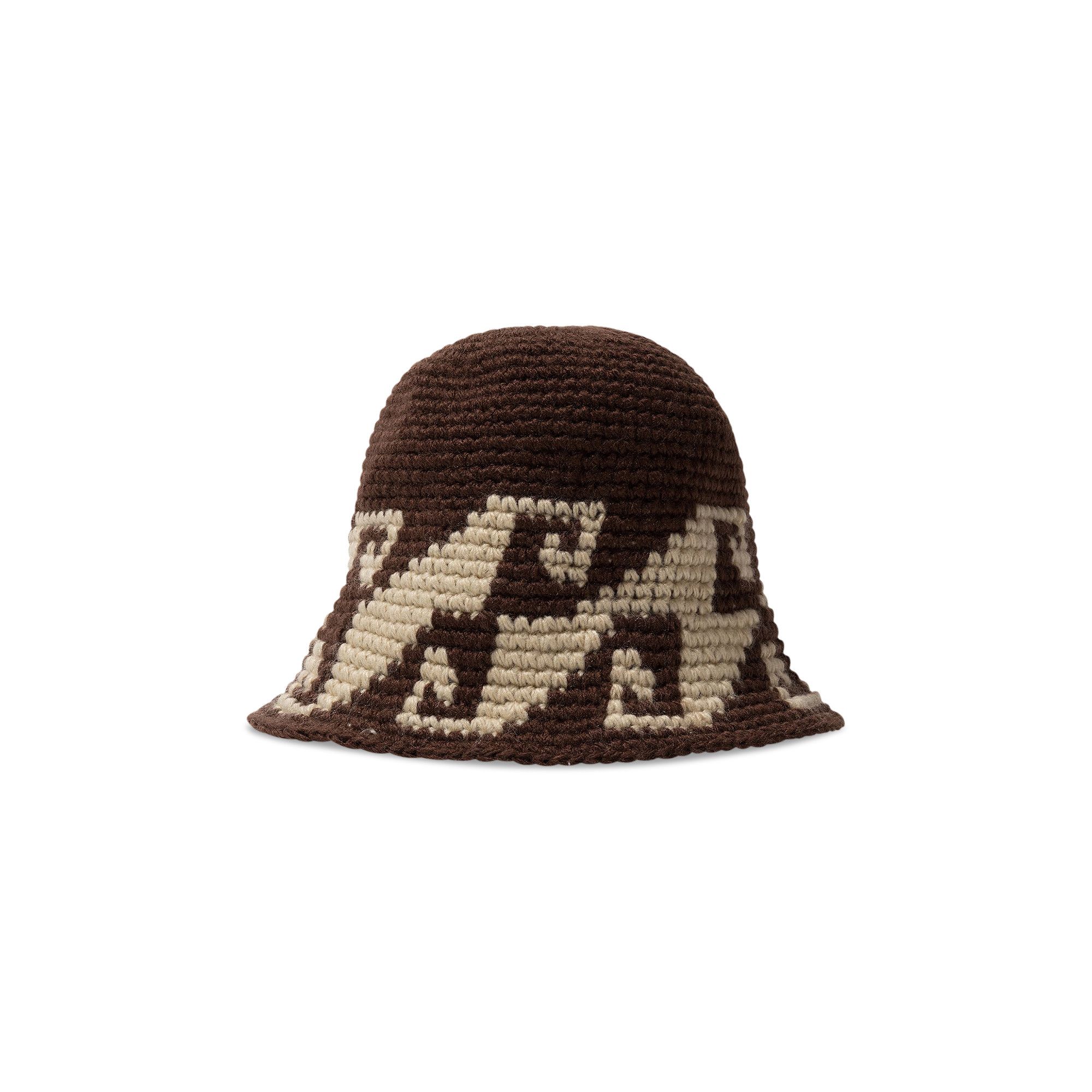 Buy Stussy Waves Knit Bucket Hat 'Brown' - 1321057 BROW | GOAT