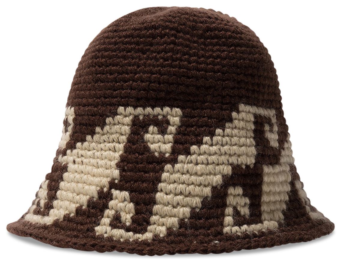 Buy Stussy Waves Knit Bucket Hat 'Brown' 1321057 BROW GOAT