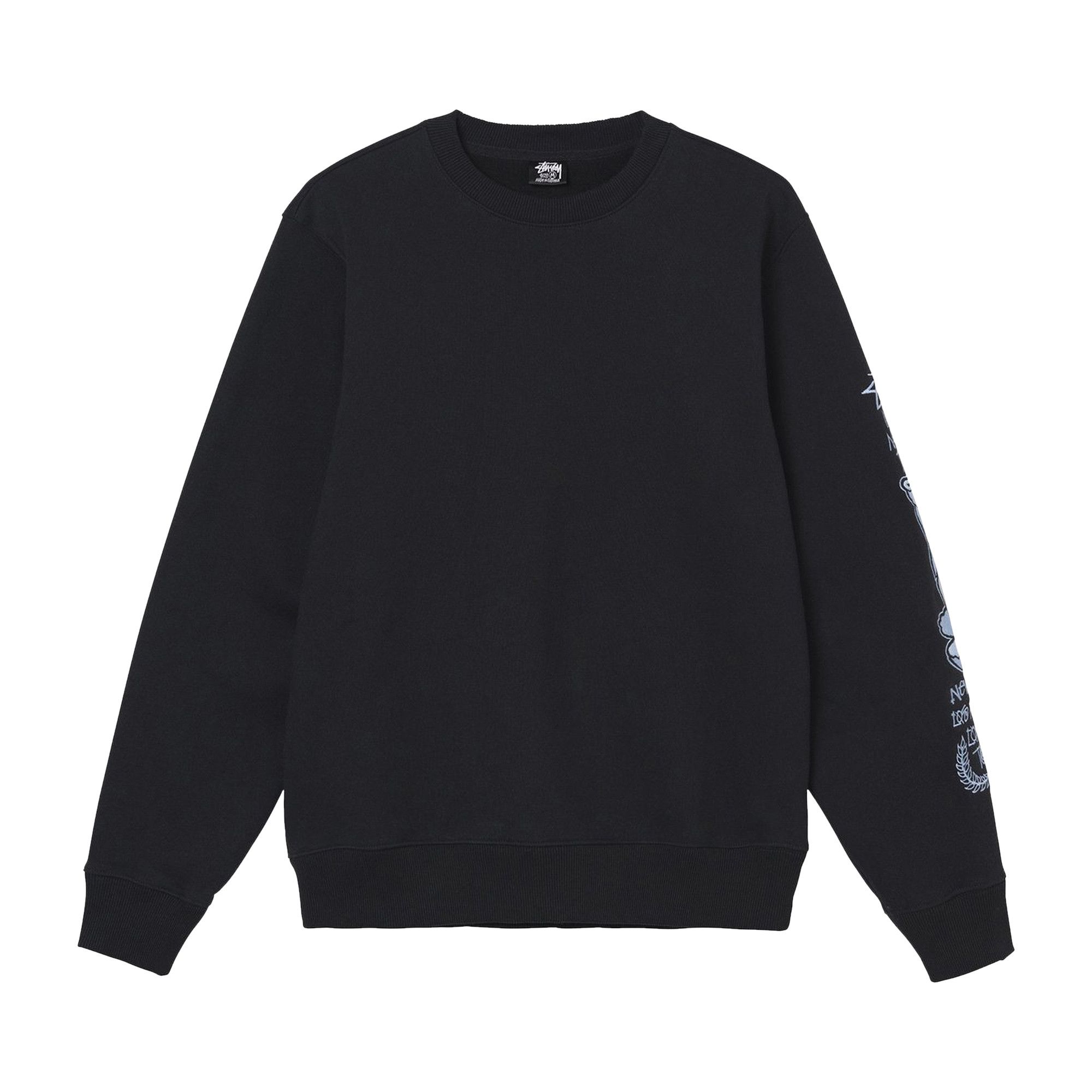 結婚祝い Buy Stussy Venus Embroidered Crew 'Black' - 118448 BLAC | GOAT トップス