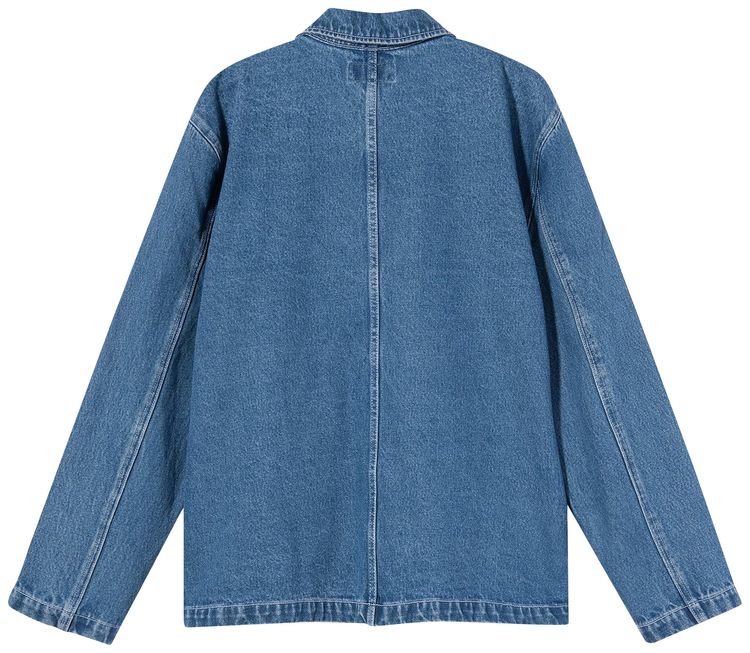Stussy Denim Chore Jacket Blue