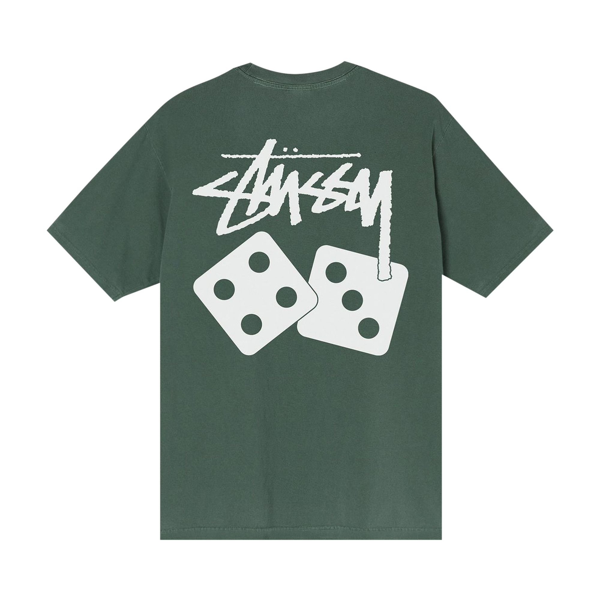 ★Stussy Dice Pigment Dyed T-Shirt Natural★ Stussy Dice Pigment Dyed Tee Natural sweatshirt