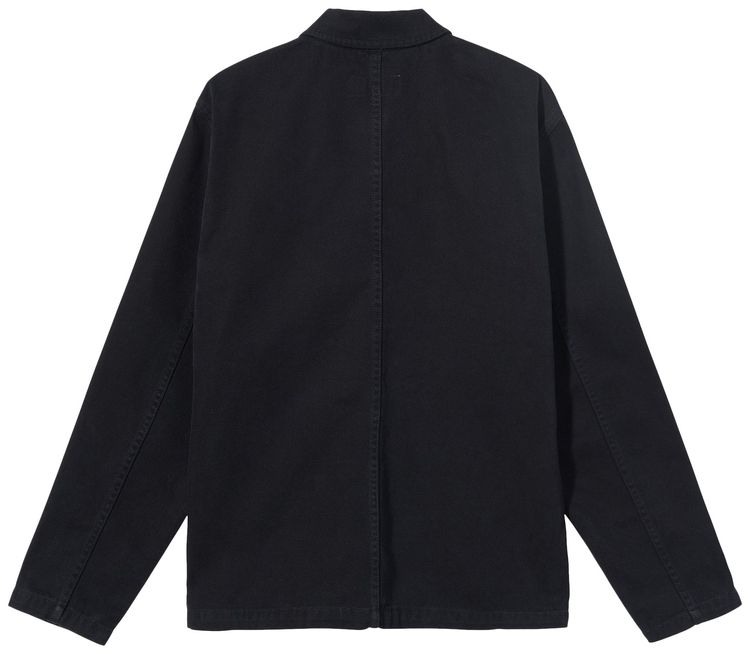 Stussy Canvas Chore Jacket Black