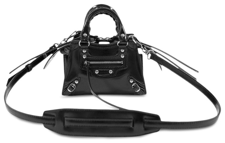 Balenciaga Neo Classic Nano Satchel Black