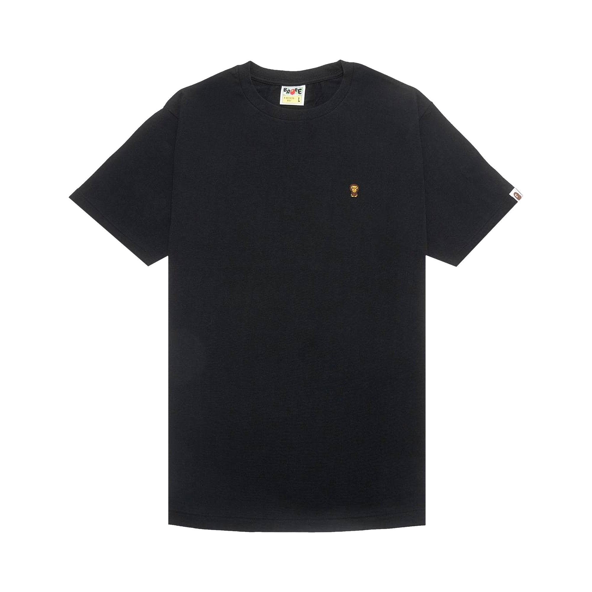 Buy BAPE Baby Milo One Point Tee 'Black' - 2G80 110 001 BLACK | GOAT