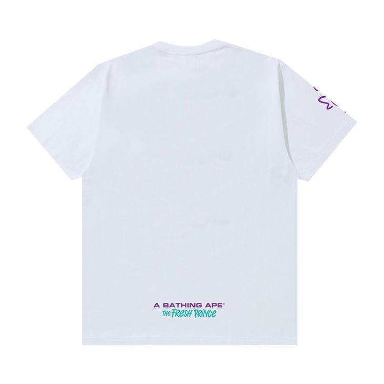 BAPE The Fresh Prince Tee White