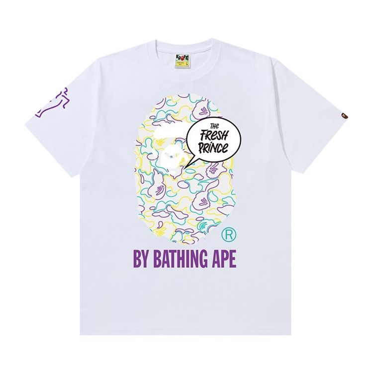 BAPE The Fresh Prince Tee White