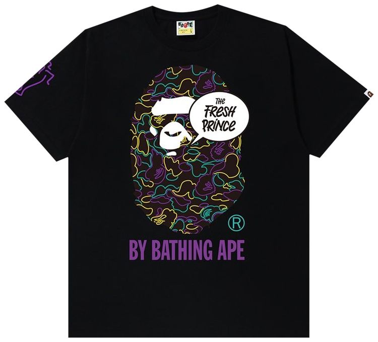 BAPE The Fresh Prince Tee Black