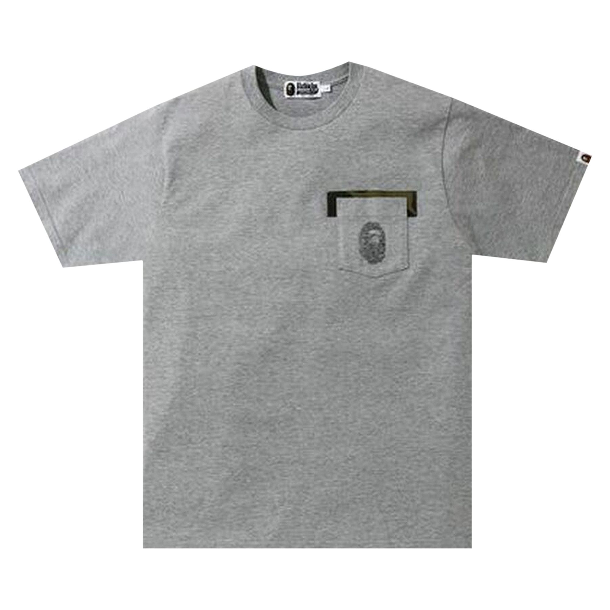 Crest label pocket tee cheap