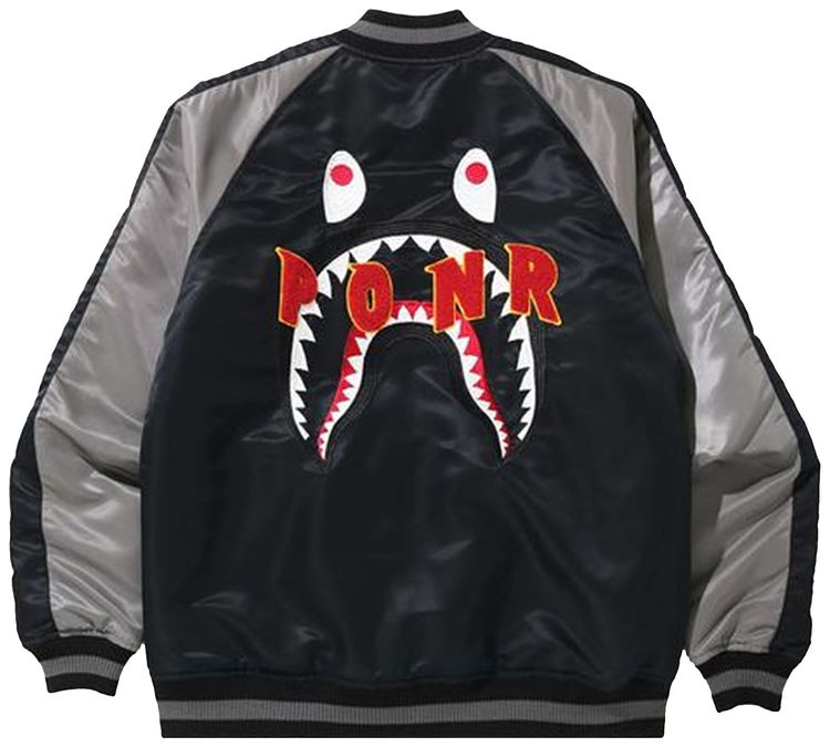 BAPE Shark Souvenir Jacket Black