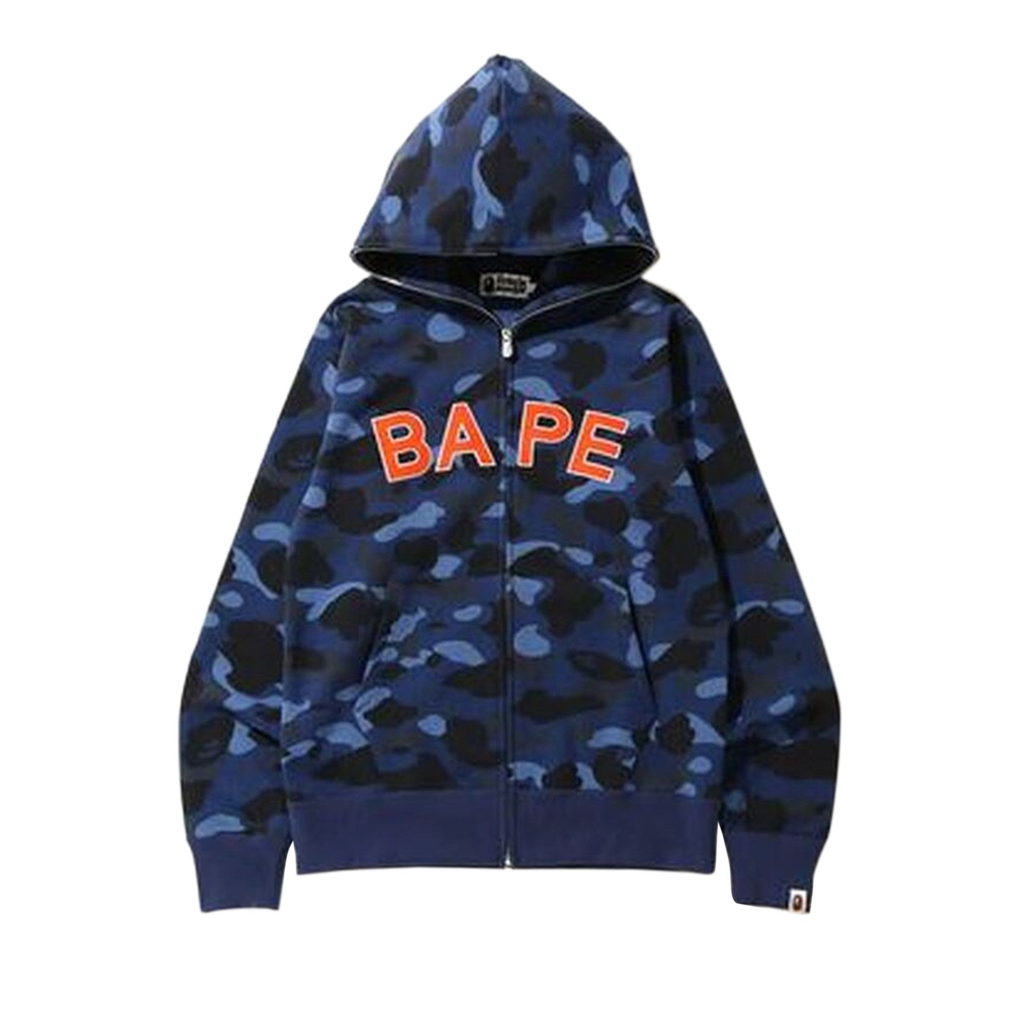 Bape color camo full zip hoodie sale