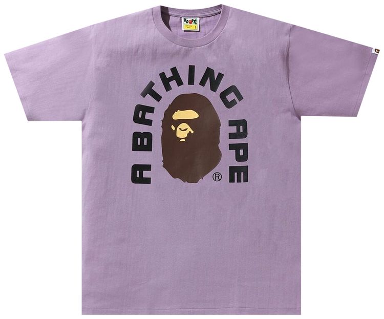 BAPE College 2020 Tee Purple
