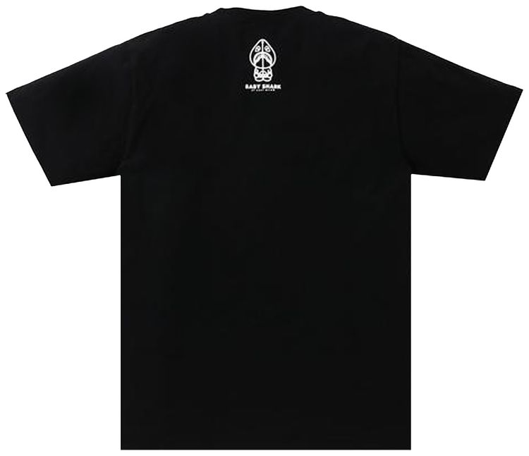 BAPE Baby Milo Shark College Tee BlackNavy