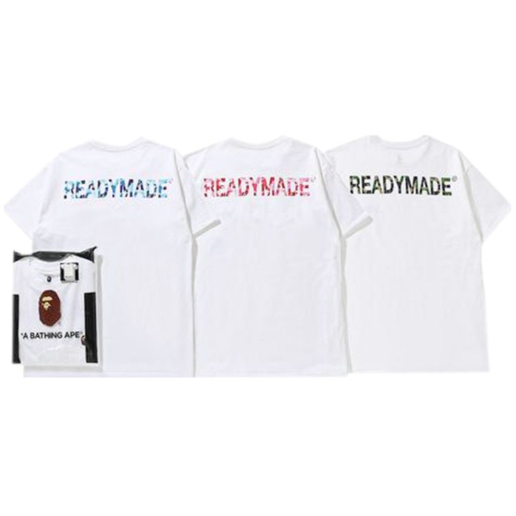 BAPE x ReadyMade 3 Pack Tee White