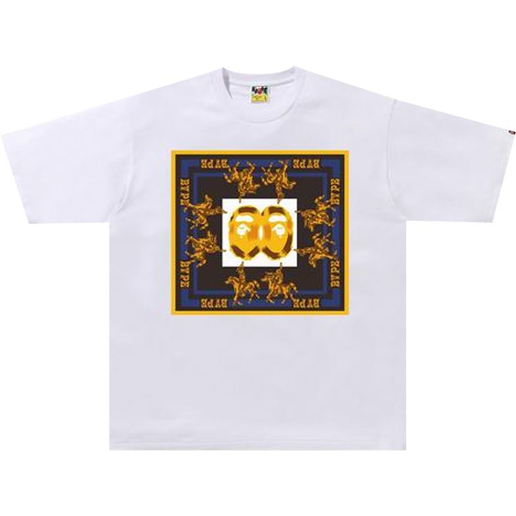 BAPE Double Ape Head RLX Tee White