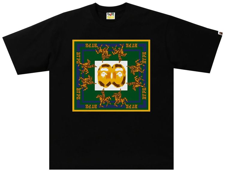 BAPE Double Ape Head RLX Tee Black