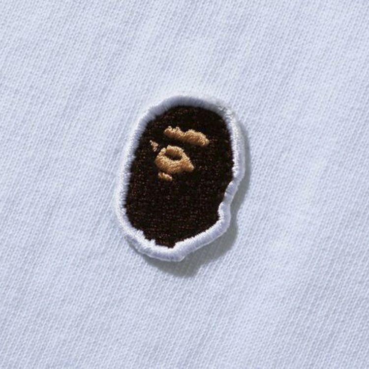 BAPE Ape Head One Point Tee White